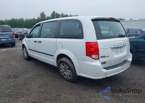 2016 Dodge Grand Caravan American Value Pkg from USA, damaged, VIN 2C4RDGBG6GR169714